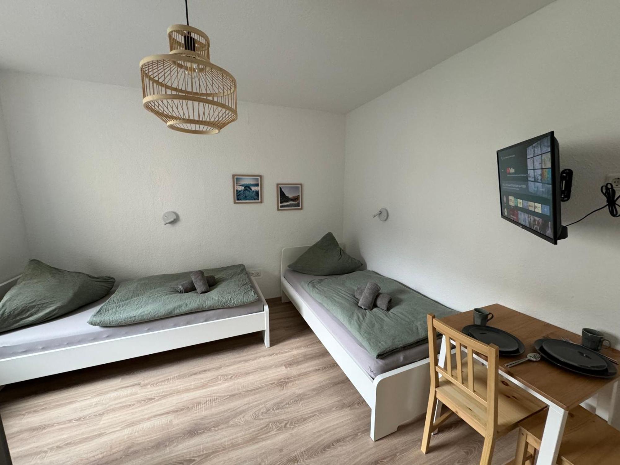 Guenstiges Apartment Gelsenkirchen Schalke Exterior foto